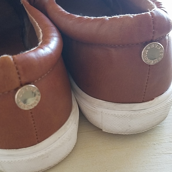 Steve Madden Shoes | Steve Madden Ellery Leather Slip Ons | Poshmark